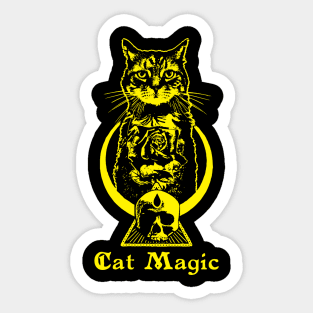 Cat Magic Sticker